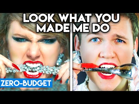 TAYLOR SWIFT WITH ZERO BUDGET! (Look What You Made Me Do PARODY)