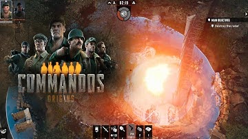 Commandos: Origins Demo 2024 Gameplay (Hard)