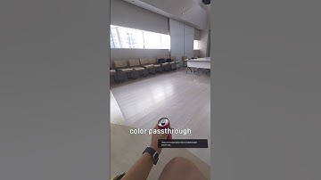 Stay immersed with mixed reality passthrough 👓