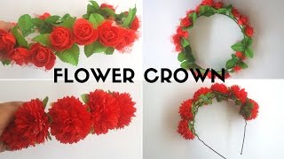 baby flower crown headband