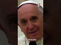 Papa Francisco, hincha de la paz.