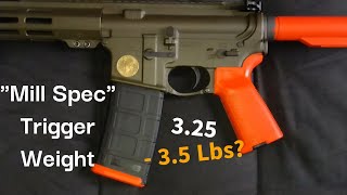 Famous How To Get Your AR-15 Trigger Pull Between 3.25 - 3.5 Lbs Wealth