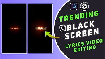 Instagram Trending Glow Text Lyrics Editing | Block Screen Glow Status Video Editing | Node Video