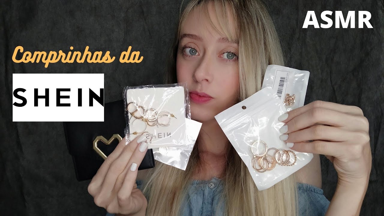 ASMR - Comprinhas da SHEIN de acessórios 😍✨