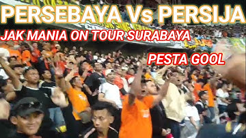 ON TOUR SURABAYA JAK MANIA🧡💚 || PERSEBAYA Vs PERSIJA 1 - 3