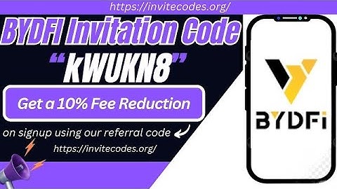 BYDFIBYDFi Invitation Code [KWUKN8] - The 10% Fee Reduction Formula.