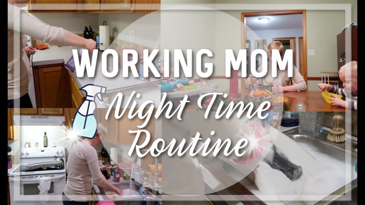 FLYLADY WORKING MOM NIGHT TIME ROUTINE| NIGHT OFF | THE FLYLADY SYSTEM ...