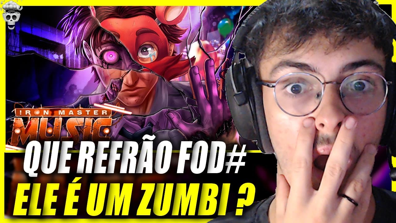 (NUNCA CONSIGO ENTENDER BEM ESSAS HISTÓRIAS DE FNAF KKKK) PIVA REAGE ao IRON MASTER - Michael Afton