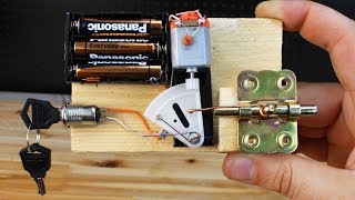 How To Make Electric Door Lock at Home