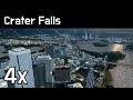 Cities Skylines | Sunset Harbor - Crater Falls / 노을항 -  분화구 절벽