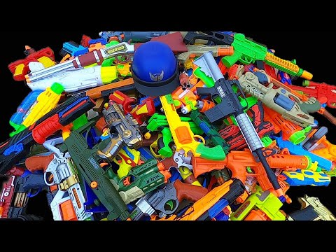 Bir sürü Oyuncak Silahlar - 3 Koli Dolusu Oyuncak Tabancalar 2019