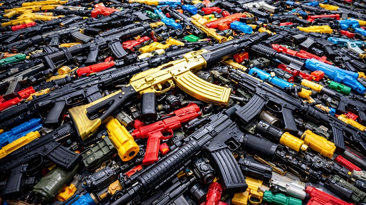 200+ Toy Guns in One GIANT Pile! 🤯 99% Can’t Choose Just ONE…