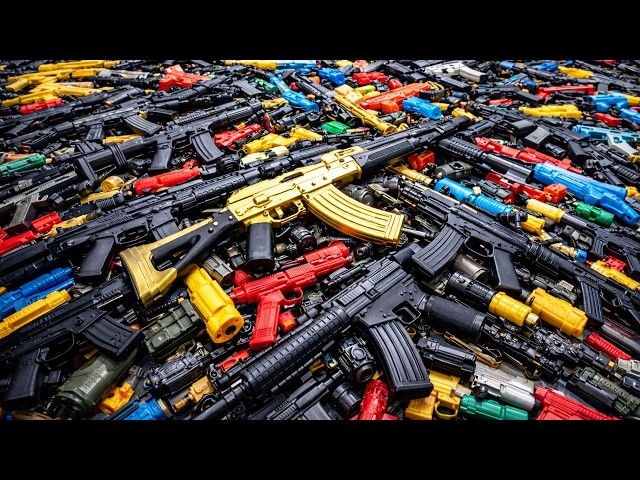 200+ Toy Guns in One GIANT Pile! 🤯 99% Can’t Choose Just ONE…