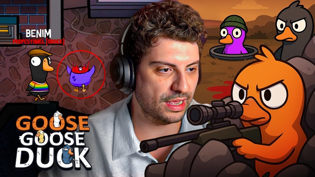 KASABADAKİ ÖRDEKLERLE ANLAŞIP OPERASYON YAPTIM! | Goose Goose Duck