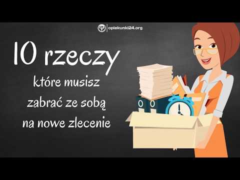 10 rzeczy, które musisz zabrać ze sobą na zlecenie