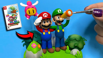 Making a Mario & Luigi Brothership Diorama | Polymer Clay