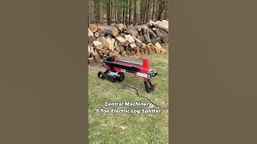 Central Machinery 12 Amp 5 Ton Electric Log Splitter | Harbor Freight