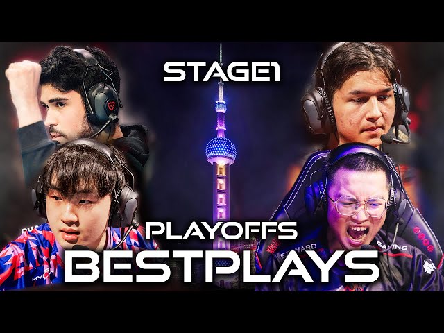 VCT 2024 STAGE 1 PLAYOFFS BEST PLAYS class=