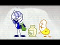 &quot;Pizza Party Of One&quot; Pencilmate and Pencilmiss CHEESY Compilation | Pencilmation Cartoons!