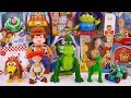 Unboxing Disney Pixar Toy Story toy collection ASMR | Mystery Woody Box &amp;  Buzz Lightyear &amp; Rex