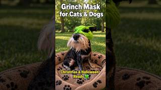 Your Pet Just Became the Grinch💚#3dprinting #makerworld #grinch #cosplay #mask  #pets #dog #cat