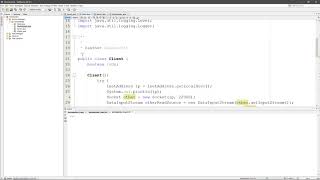 3 2 Client side threads in two client chat application Beginner (Arabic عربي)