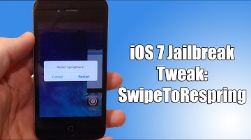 iOS 7 Jailbreak Tweak: SwipeToRespring