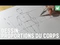 Comment dessiner un corps dans diffrentes positions  intro  dessin