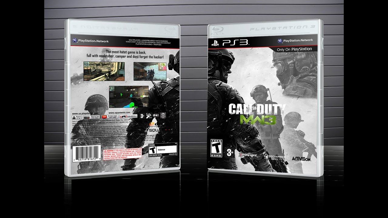 Game cover - CoD MW3 // SpeedArt ( #Photoshop cs6 ) I UnitedDesiign ...