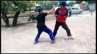 Street Fighting action by Satria Fighter System #streetfighting #martialarts #taekwondokicks