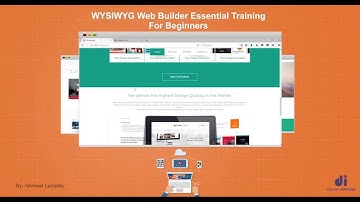 WYSIWYG Website Builder Essential Training for Beginners