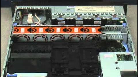 IBM System x3690 X5 - CRU - Remove SAS Cable Guide