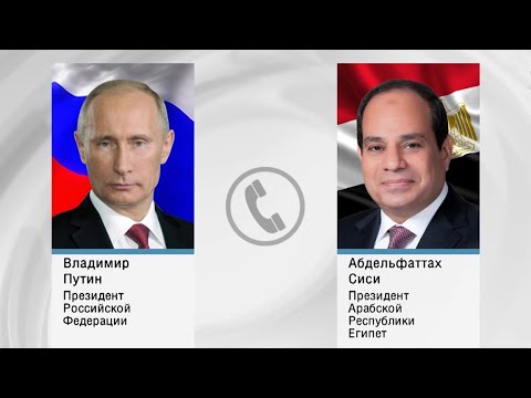 Президенты России и Египта обсудили ситуацию в Газе и сотрудничество стран