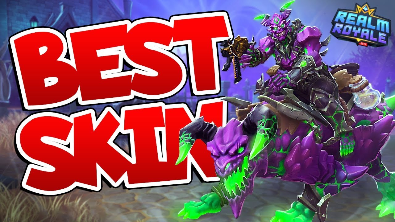 The Best Ever Skins in Realm Royale?! [Season 4 PTS] - YouTube