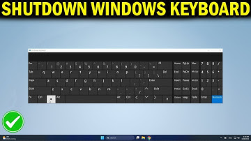How To Shutdown or Turn off Windows 10 PC Laptop Using Keyboard