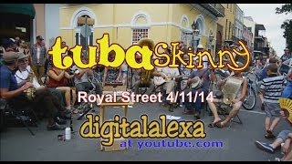 Tuba Skinny -"See You in the Spring" - Royal St 4/11/14 - MORE at DIGITALALEXA channel chords