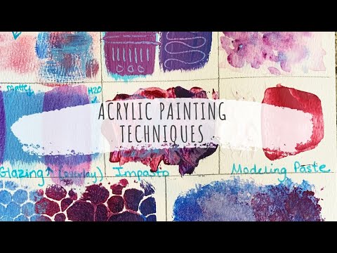 Seven Acrylic Art Techniques You Need To Try