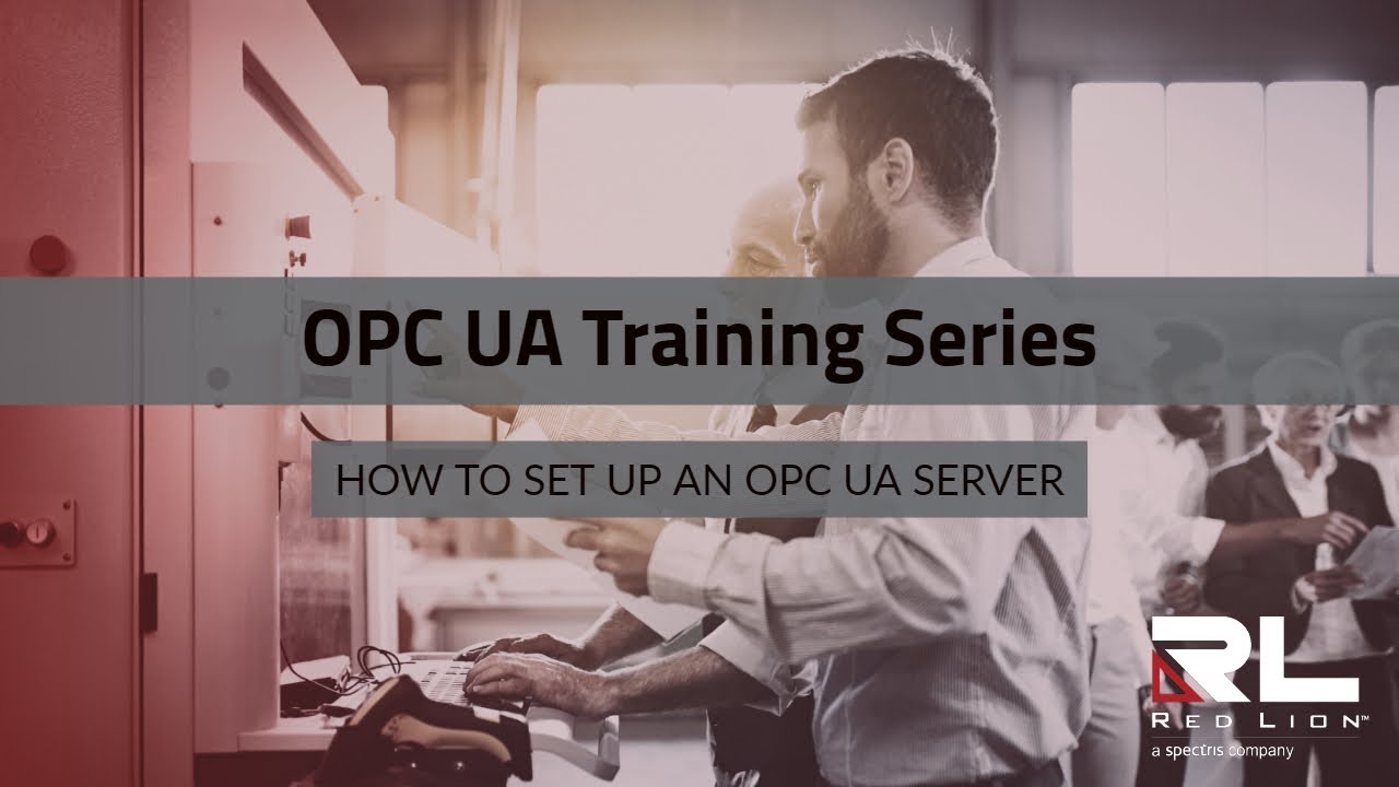 How to Set Up an OPC UA Server - YouTube