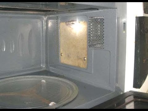 Reparación de microondas Placa de mica 
