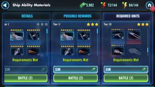 Tier 3 Ship Ability Materials Challenge