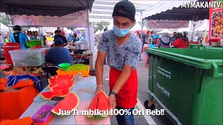 Malaysian Street Food - 100% Watermelon Juice @ Ramadhan Bazaar Putrajaya