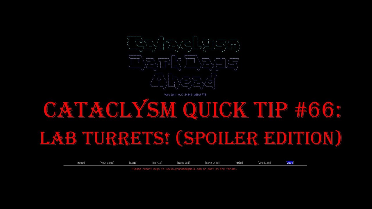 Turrets Lab Cataclysm Quick Tip #66 - Lab Turrets! (Spoiler Edition) - YouTube