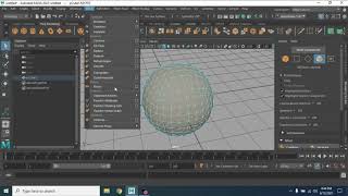 How to convert Quadrangulate Face into Triangulate in Maya 2022 tutorial for Beginners