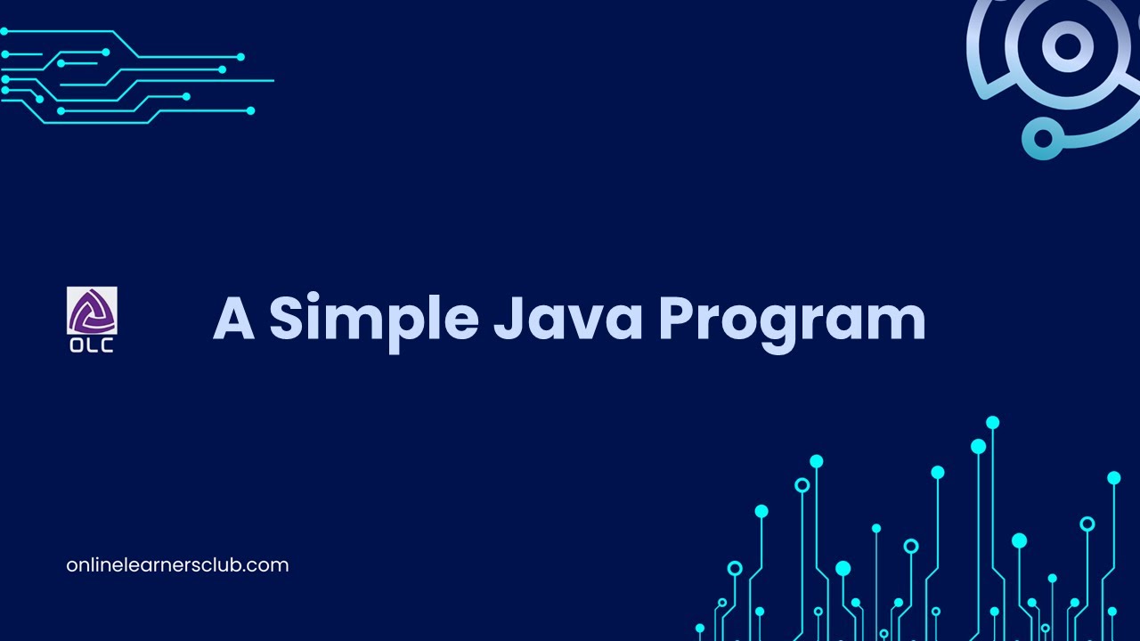 Java Essentials Blueprint - A Simple Java Program - 306 - YouTube