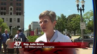 Faith in Action holds press conference on Clean Slate Michigan
