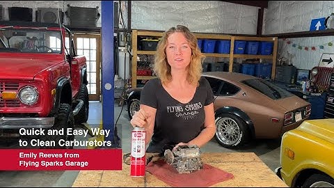 Quick and Easy Way to Clean Carburetors With Emily Reeves