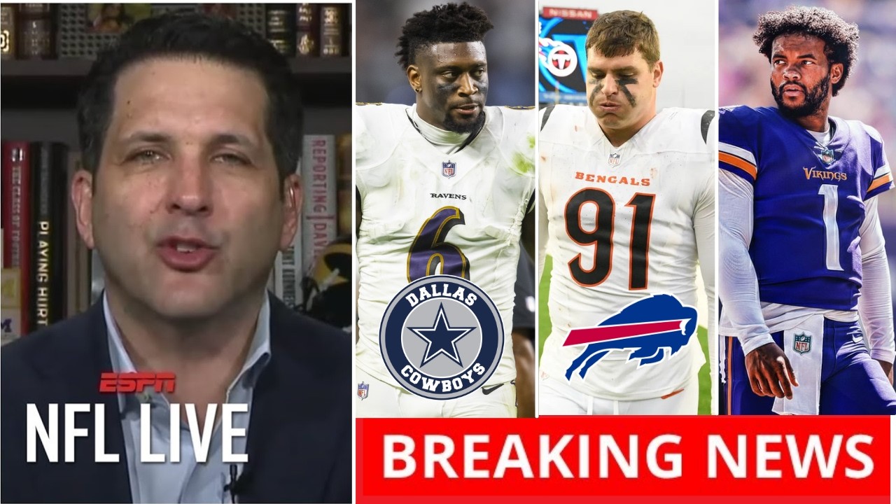FULL NFL LIVE | Bills land Trey Hendrickson - Cowboys eye Patrick Queen - Kelyr Muray join Vikings?