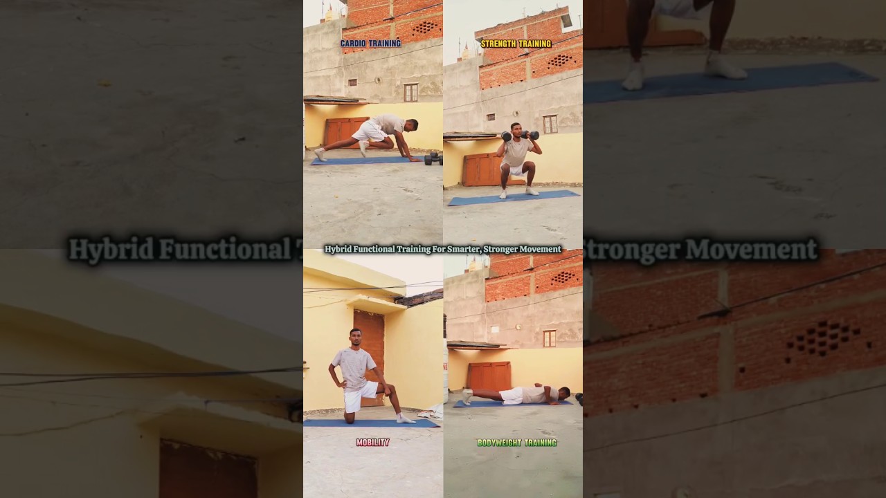 Hybrid Functional Workout | One Routine, Multiple Benefits | Smart Training ✅