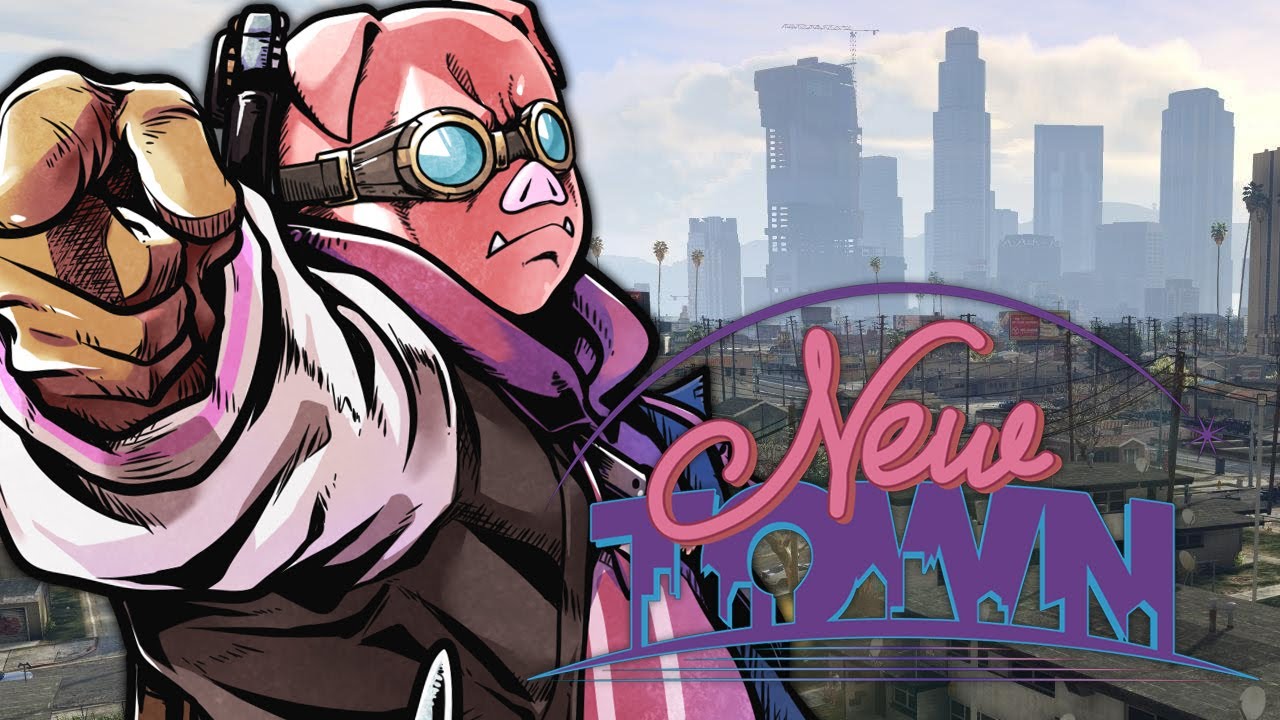 【#NEWTOWN】私は青いギャング仕事はパチンコ【ドズル社 / おおはらMEN】