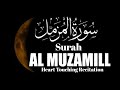 Surah Al Muzamill with English Translation. Black and White